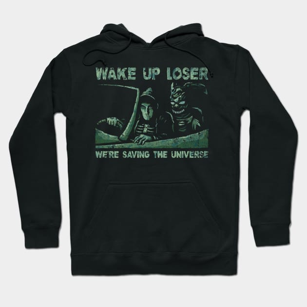 Wake Up Loser Hoodie by kg07_shirts